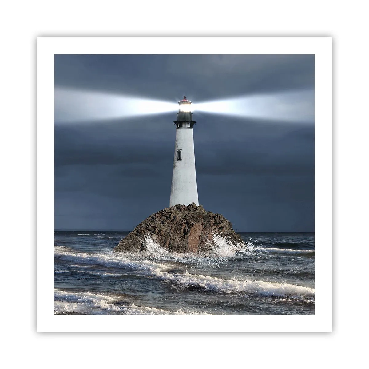 Poster - Qui...qui... qui! - 60x60 cm