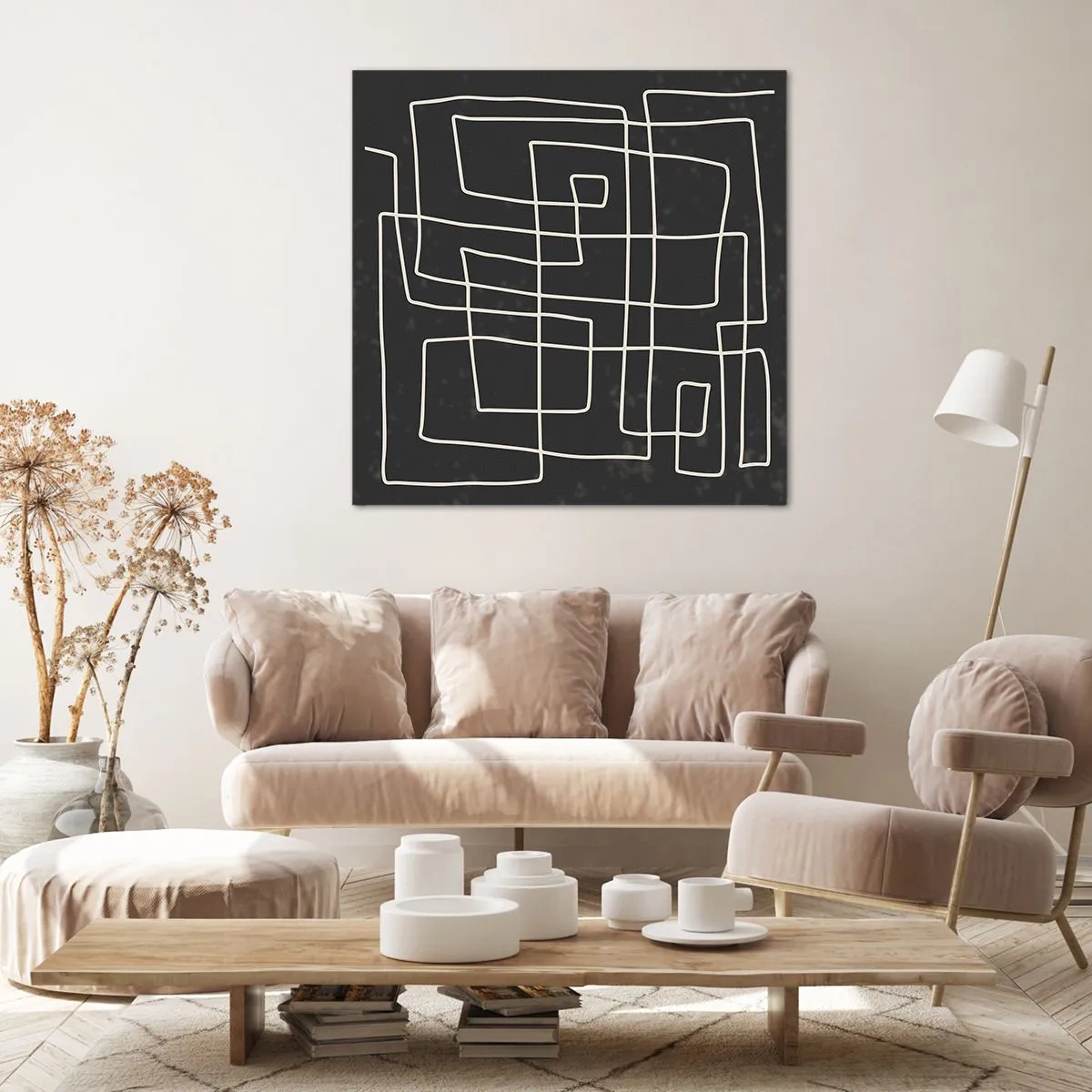 Quadro su tela - Stampe su Tela - Non è così semplice - 30x30 cm