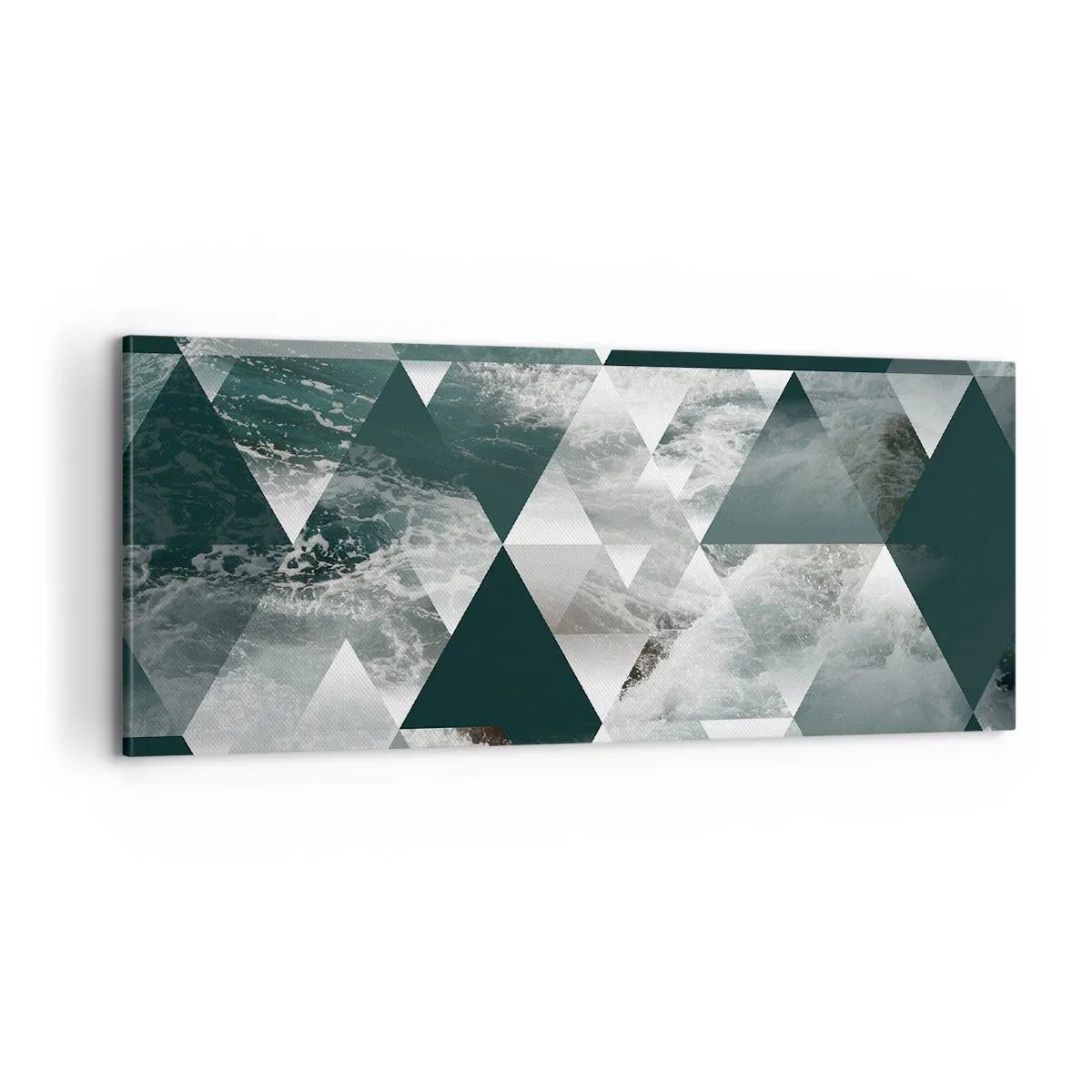 Quadro su tela - Stampe su Tela - Prospettiva di cristallo - 100x40 cm