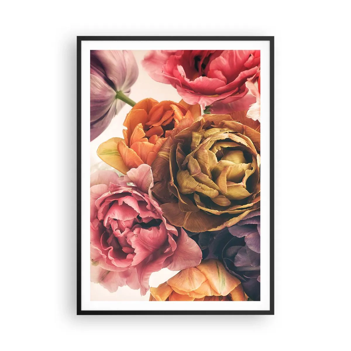 Poster in cornice nera - La festa della vita - 70x100 cm