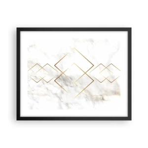 Poster in cornice nera - Vista sull'infinito - 50x40 cm