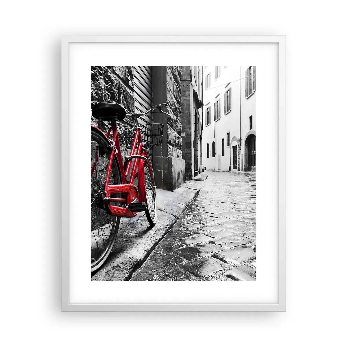 Poster in cornice bianca - La vera bellezza non invecchia - 40x50 cm