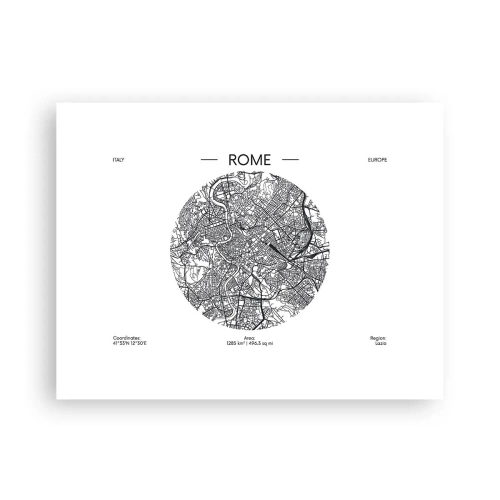 Poster - Anatomia di Roma - 40x30 cm