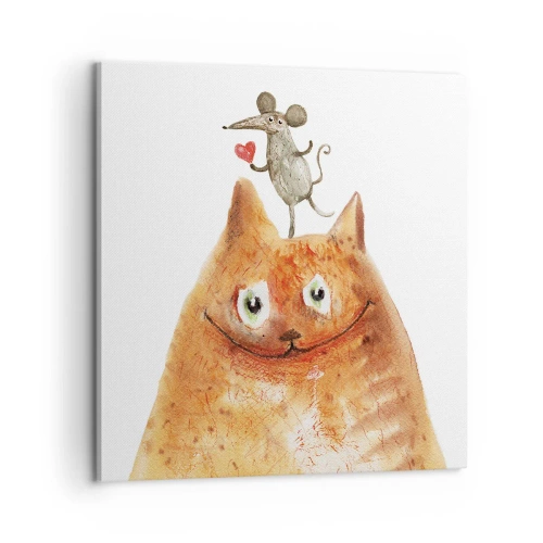 Quadro su tela - Stampe su Tela - I paradossi dell'amore - 60x60 cm