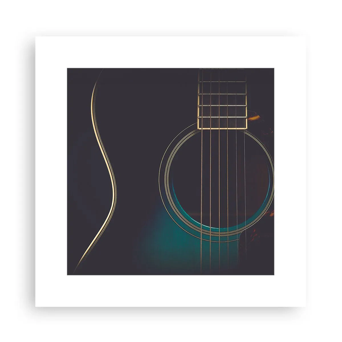 Poster - L'attimo prima del suono - 30x30 cm