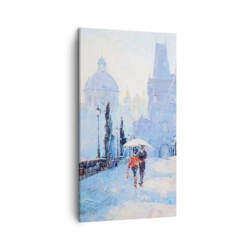 Quadro su tela - Stampe su Tela - La pioggia ci ha incantati - 45x80 cm