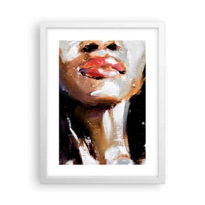 Poster in cornice bianca - Orgoglio senza pregiudizio - 30x40 cm