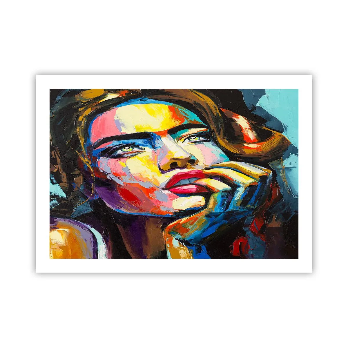 Poster - I sogni come uccelli planano nel cielo - 70x50 cm