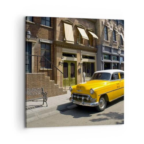 Quadro su tela - Stampe su Tela - Tanto tempo fa in America - 60x60 cm