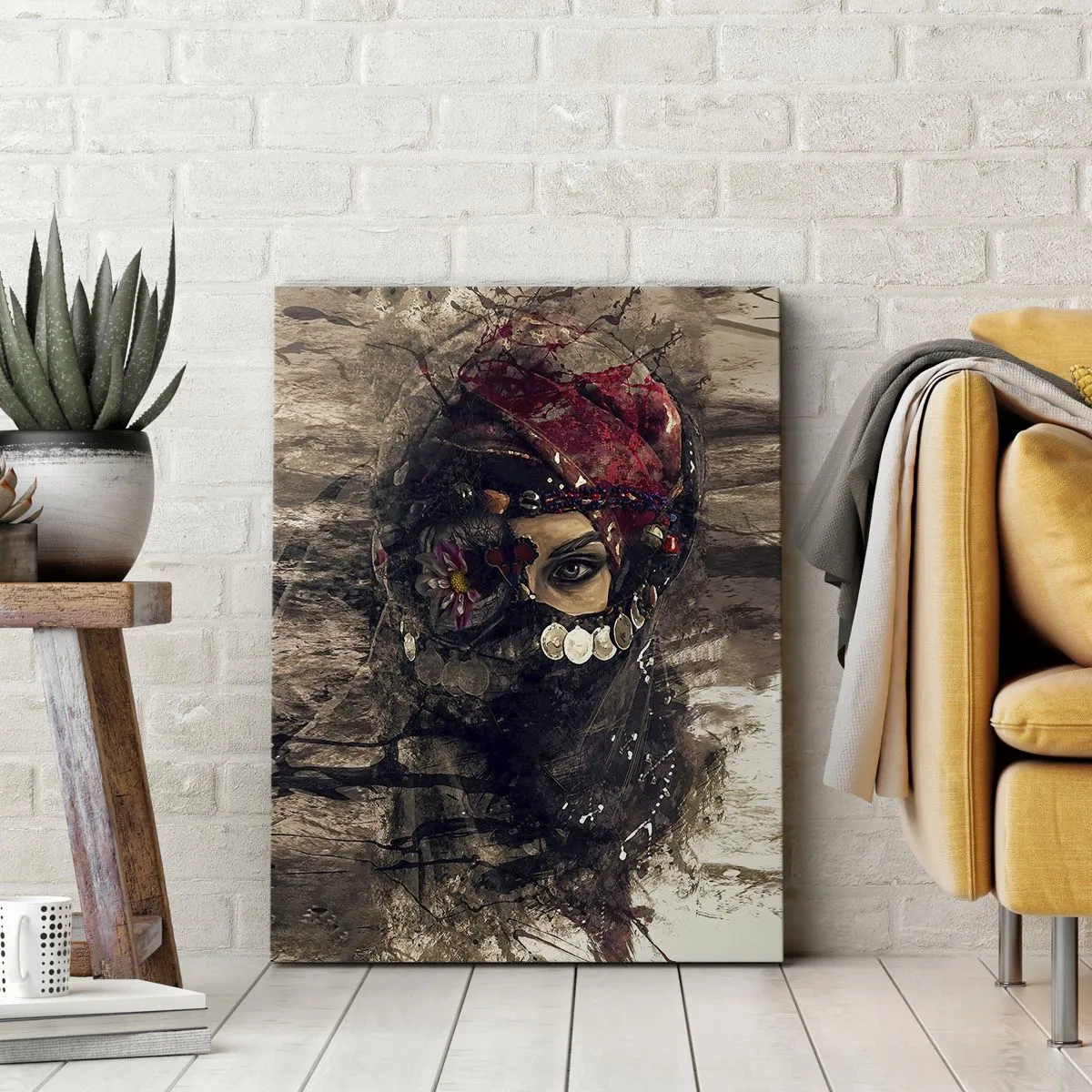 Quadro su tela - Stampe su Tela - Quantomeno inquietante - 45x80 cm
