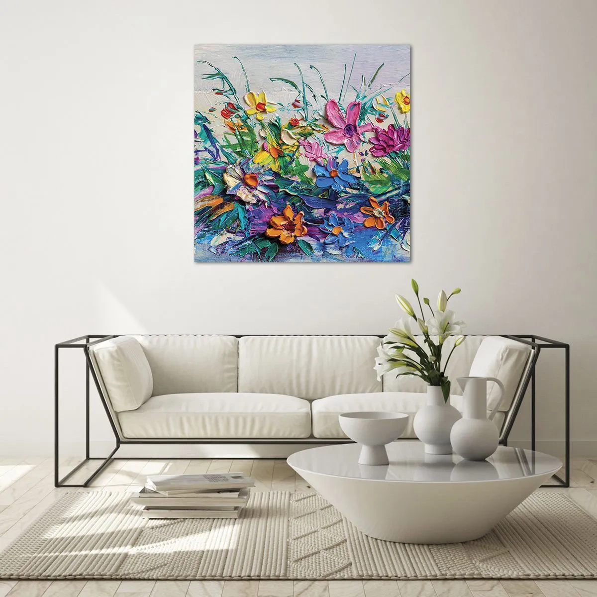 Quadro su vetro - Natura per niente morta - 50x50 cm