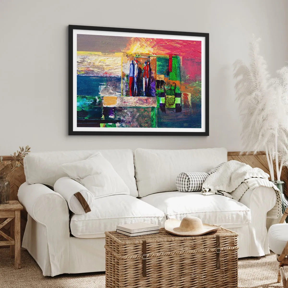 Poster in cornice nera - Relazioni ed emozioni - 91x61 cm