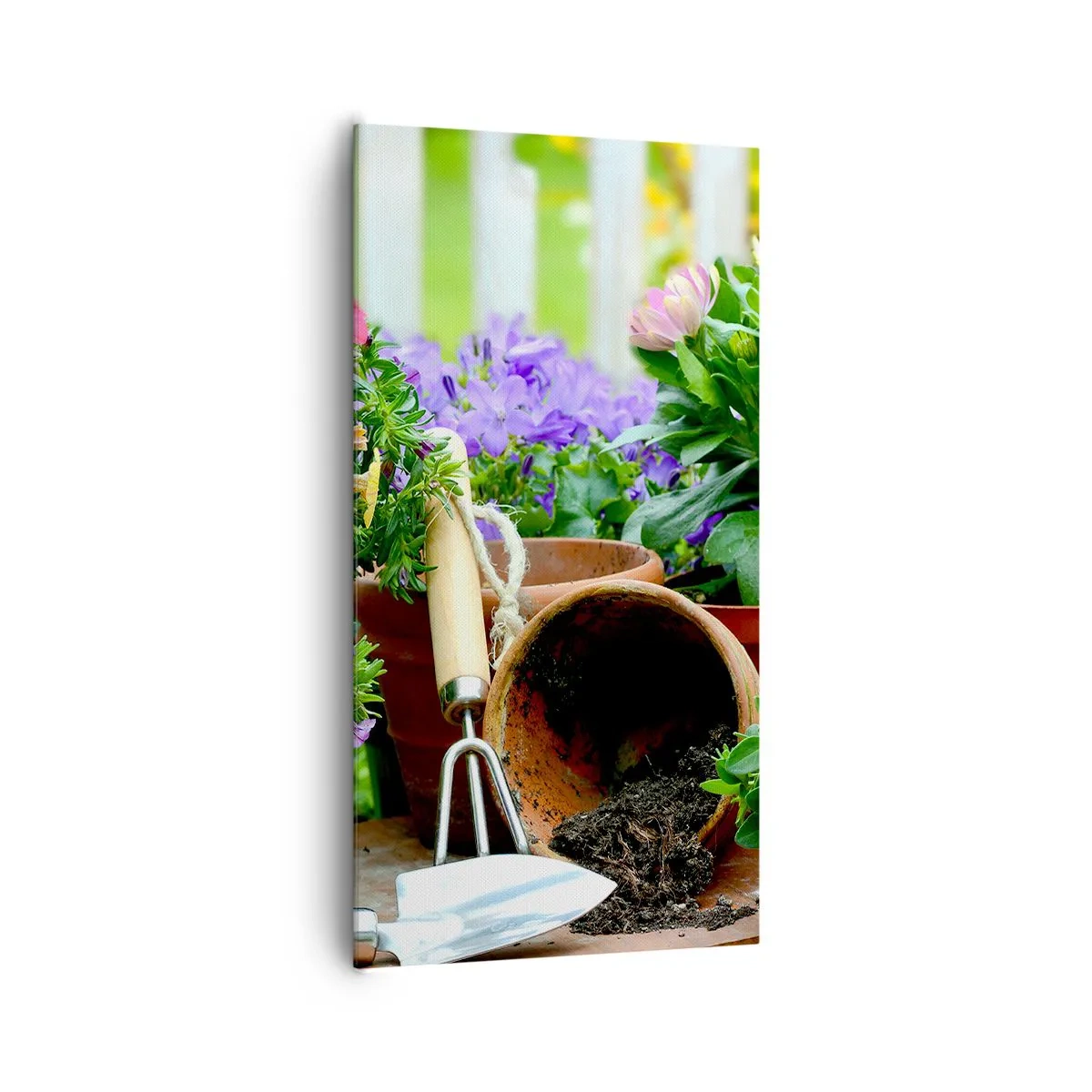 Quadro su tela - Stampe su Tela - Il giardino di Sofia - 65x120 cm