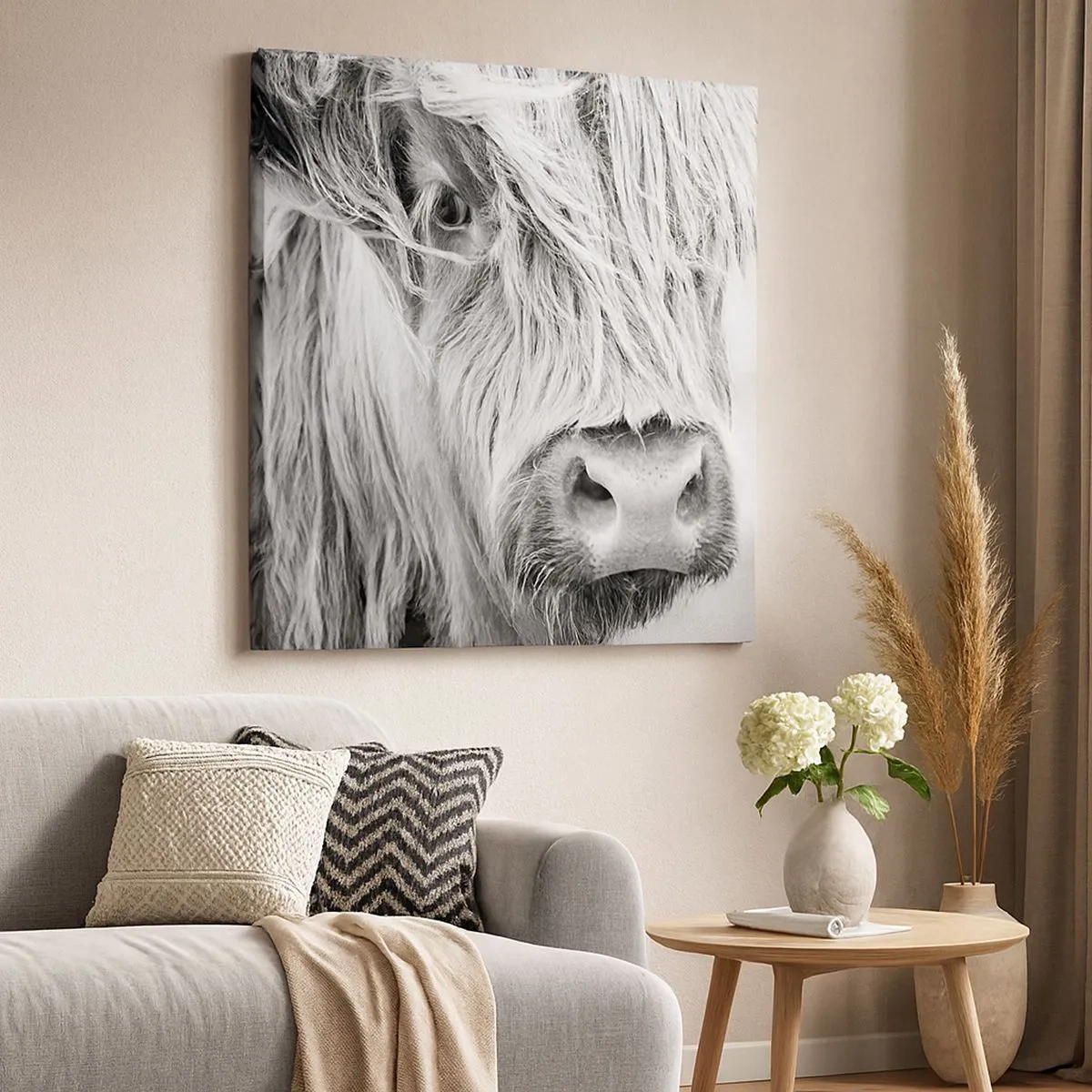 Quadro su tela - Stampe su Tela - Selvaticità scozzese - 30x30 cm