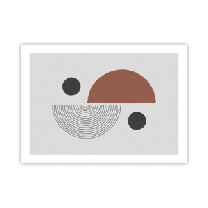 Poster - La perfezione del cerchio - 70x50 cm