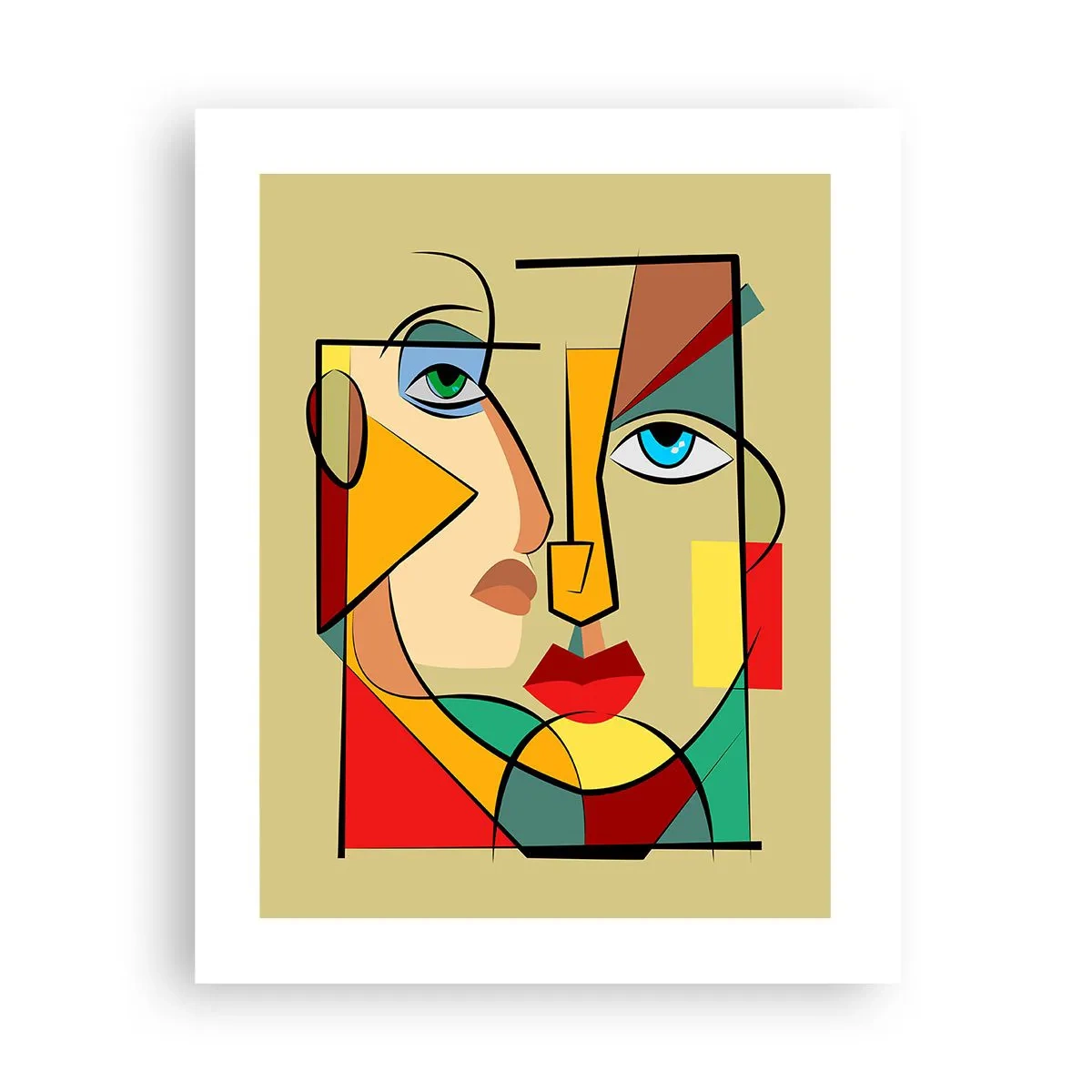 Poster - Coppia affiatata - 40x50 cm