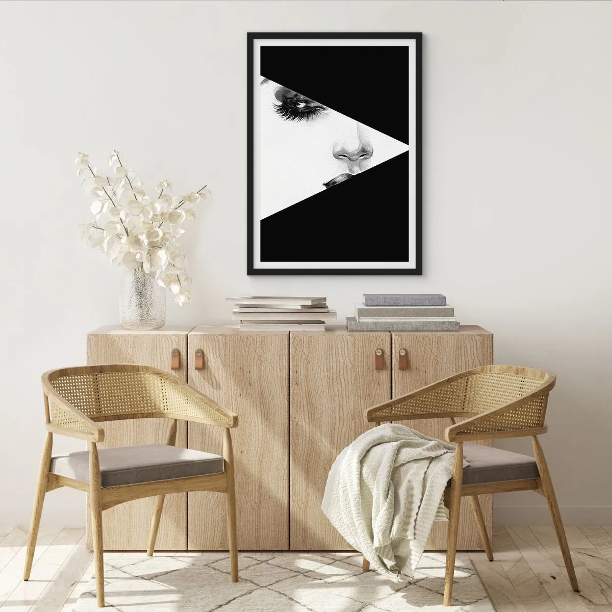 Poster in cornice nera - Sempre da scoprire - 40x50 cm