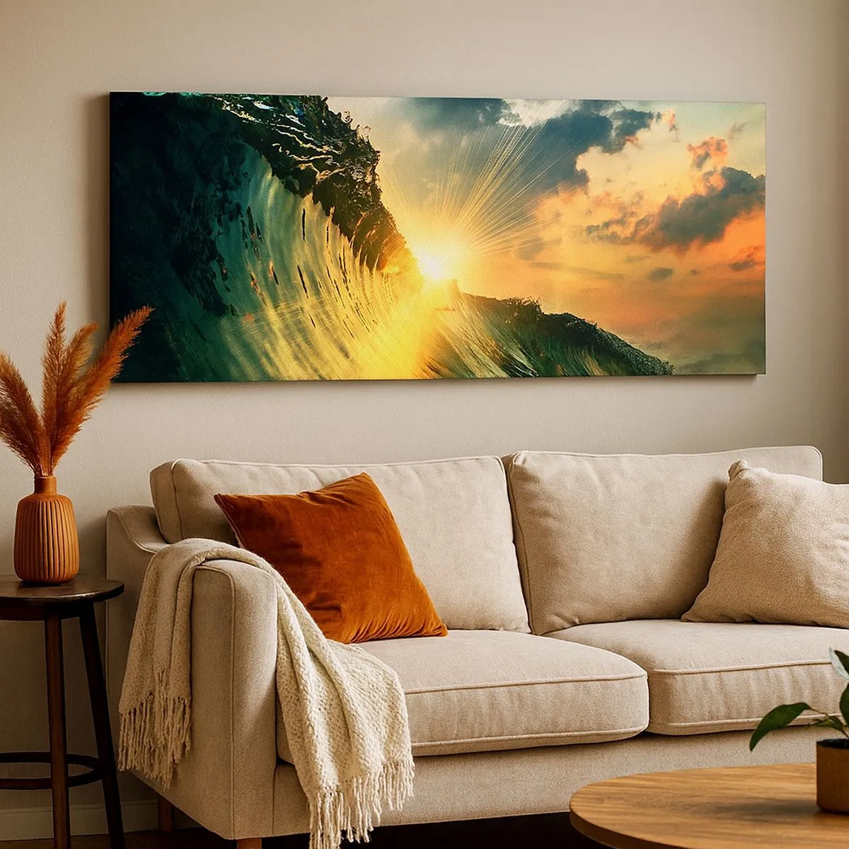 Quadro su tela - Stampe su Tela - Surfista, dove sei? - 100x40 cm