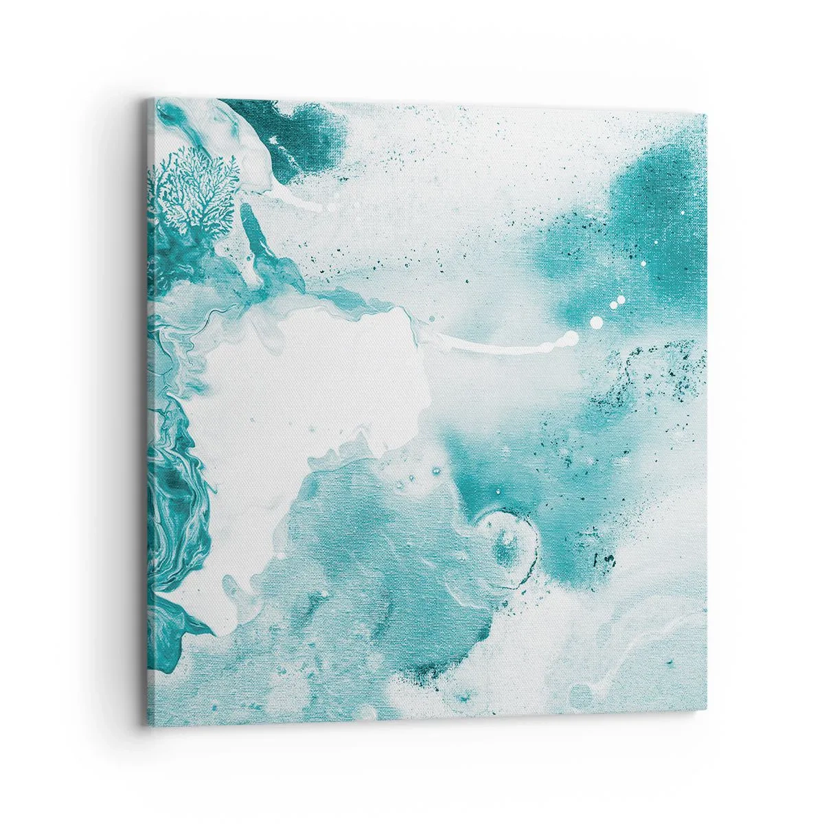 Quadro su tela - Stampe su Tela - Palude blu - 70x70 cm