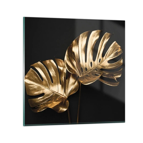 Quadro su vetro - I tesori della natura - 70x70 cm