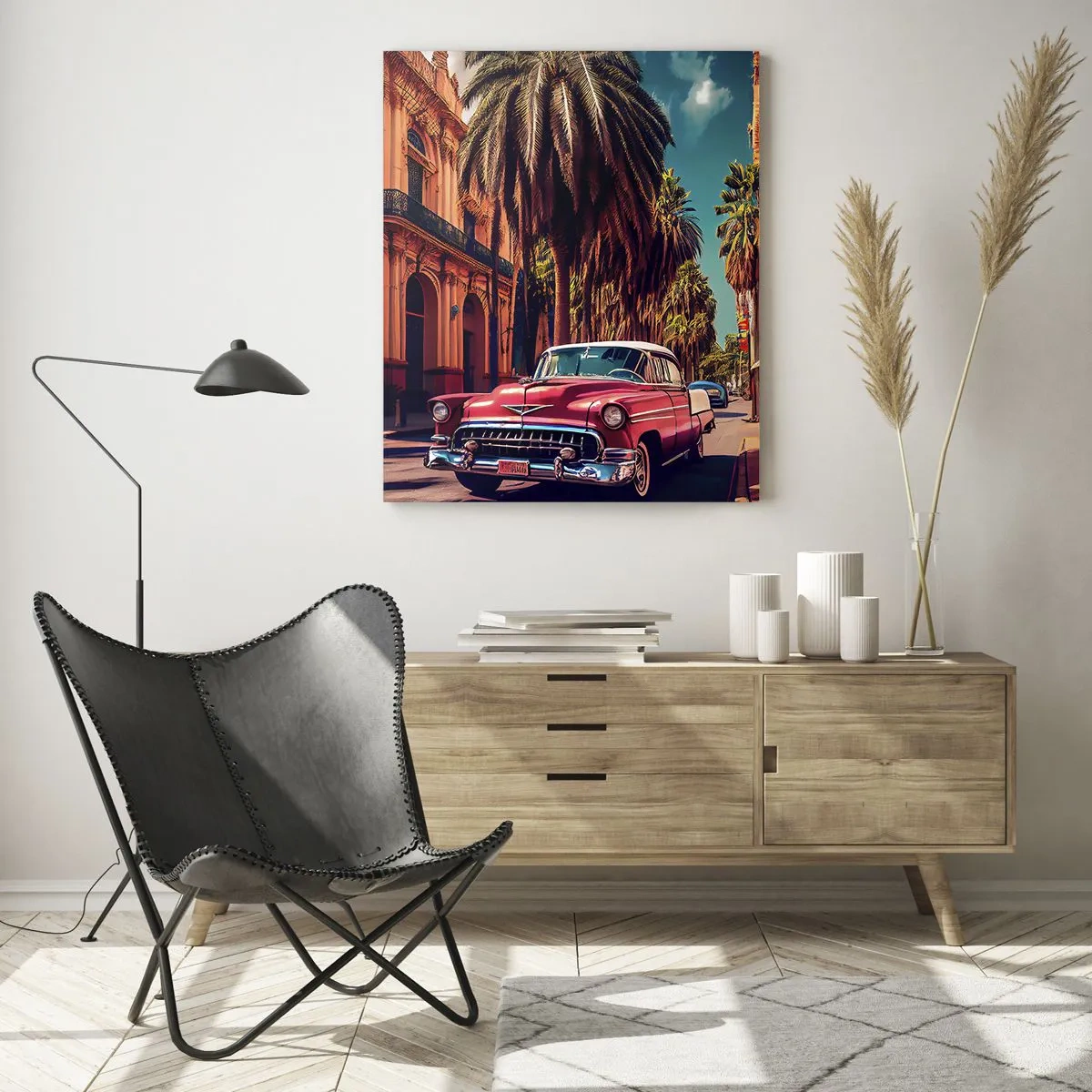 Quadro su vetro - Ancora all'Avana - 80x120 cm