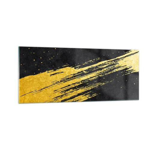 Quadro su vetro - Salto nell'iperspazio - 100x40 cm