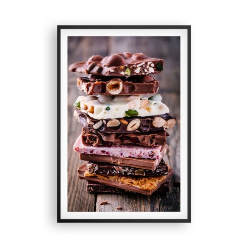 Poster in cornice nera - Deliziosa prospettiva - 61x91 cm