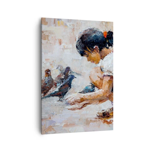 Quadro su tela - Stampe su Tela - Piccoli e gentili - 70x100 cm