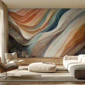 Fotomurali Premium Sand - L'attimo prima del cambiamento - Struttura, Modello, Luminoso - 250x175 cm