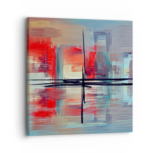 Quadro su tela - Stampe su Tela - Paesaggio in una dimensione sconosciuta - 30x30 cm