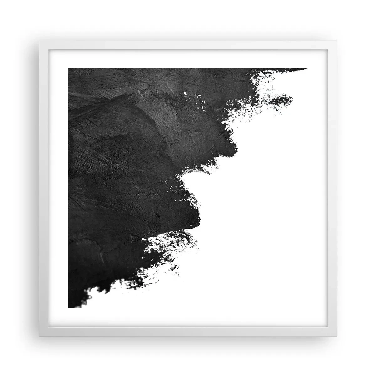 Poster in cornice bianca - Gli elementi: la terra - 50x50 cm