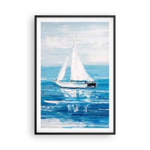Poster in cornice nera - Con un amico al fianco - 61x91 cm