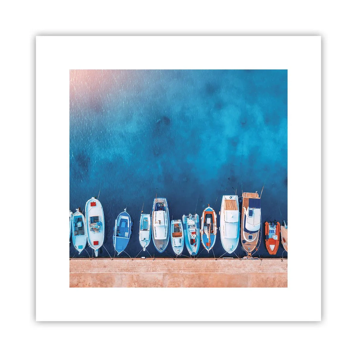 Poster - In una fila - 30x30 cm