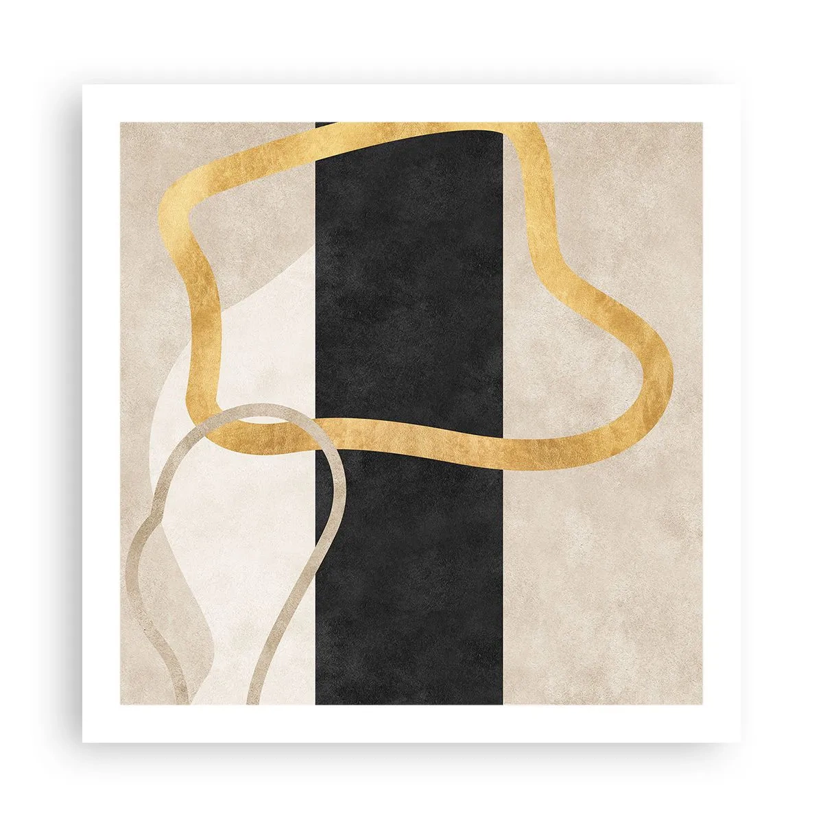 Poster - Forme intrecciate - 60x60 cm