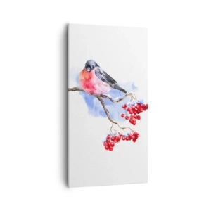 Quadro su tela - Stampe su Tela - L'inverno a colori - 55x100 cm