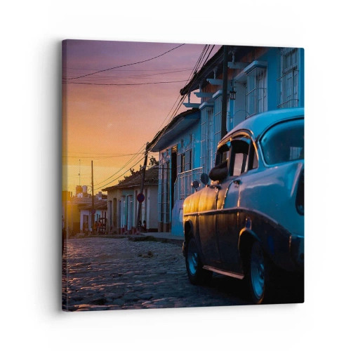 Quadro su tela - Stampe su Tela - Qui il tempo rallenta - 30x30 cm