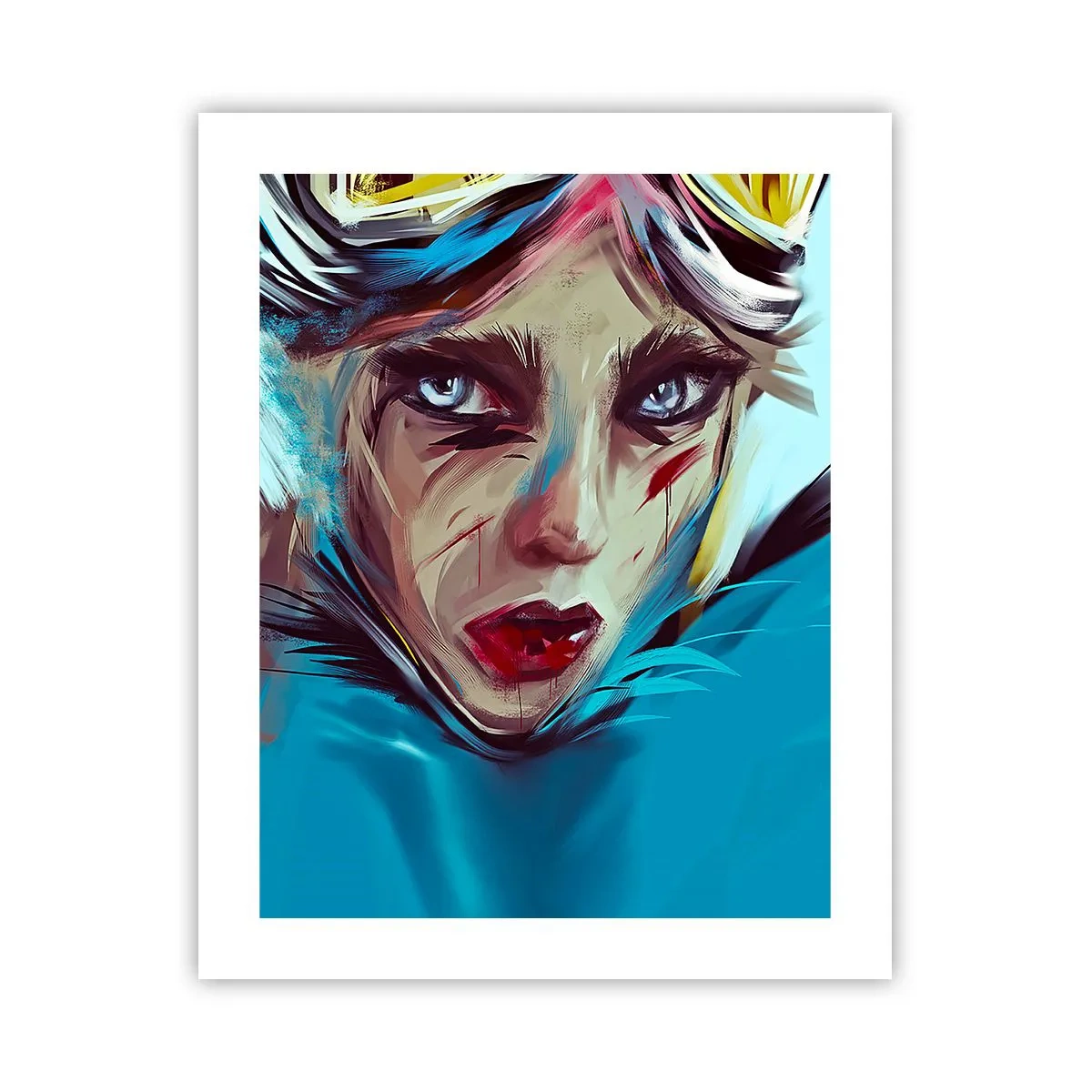 Poster - La guerriera della strada - 40x50 cm