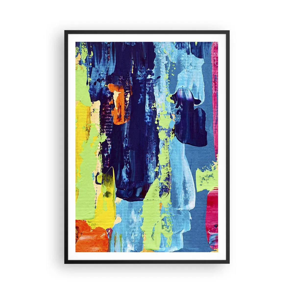 Poster in cornice nera - La vita è bella! - 70x100 cm