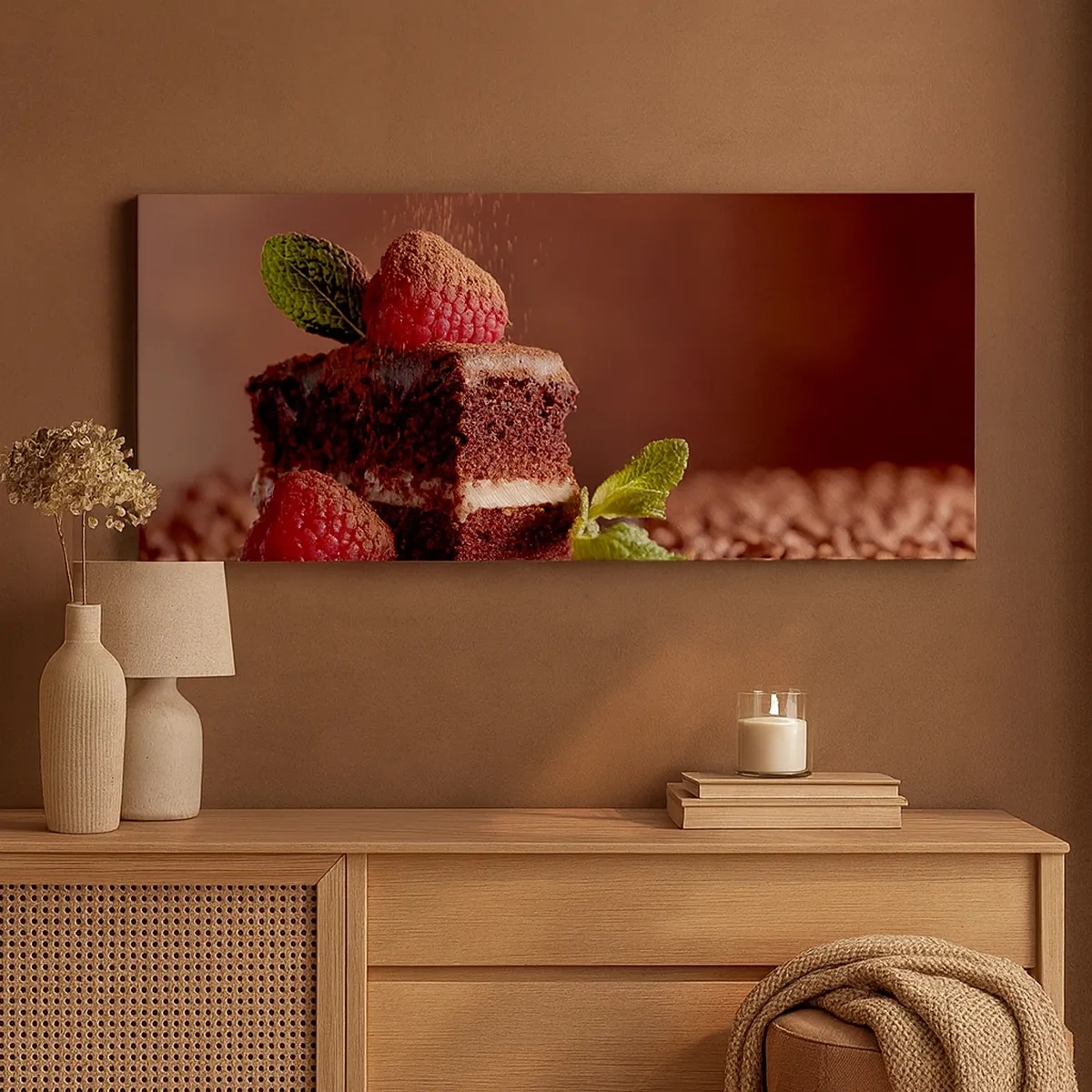 Quadro su tela - Stampe su Tela - La vita è dolce - 30x30 cm