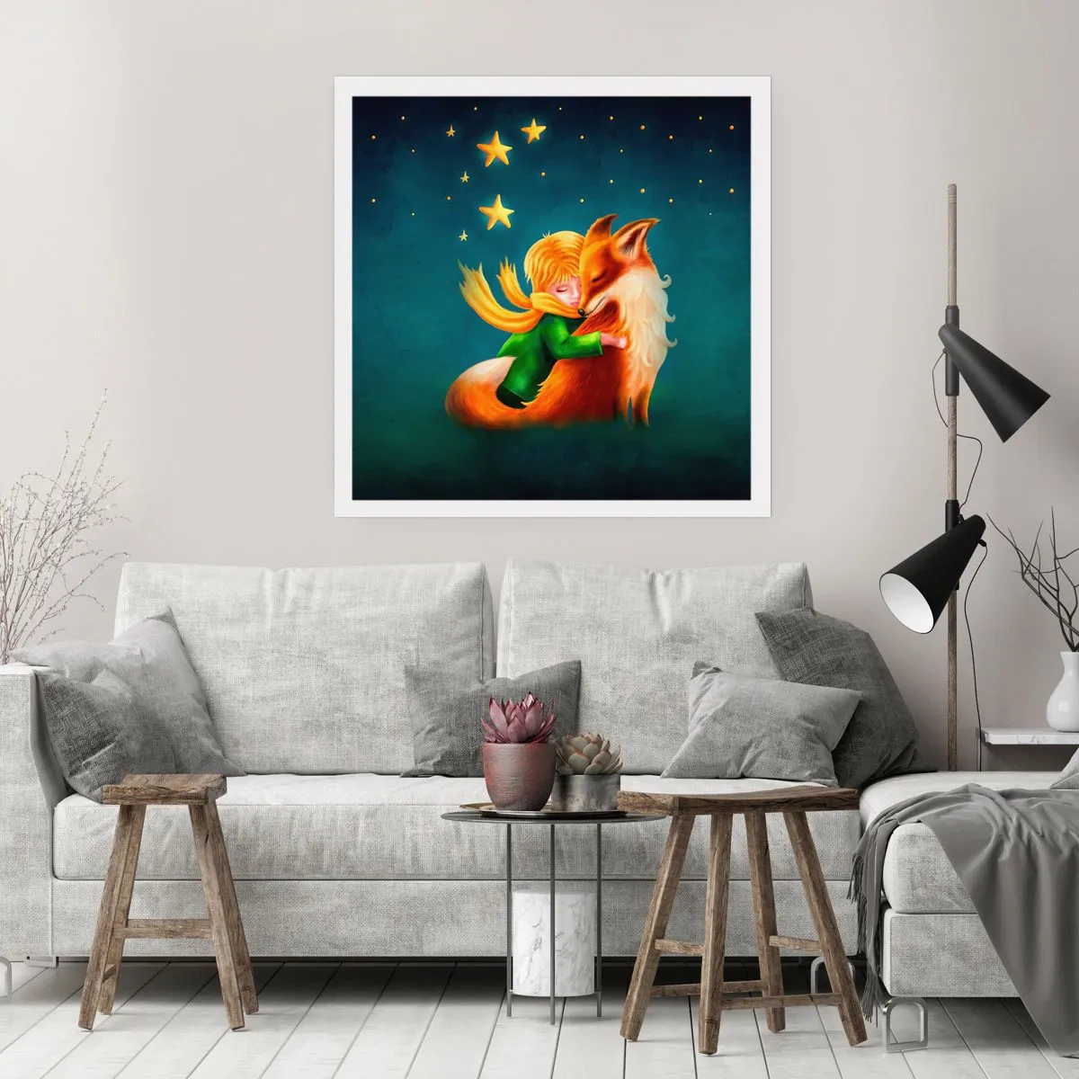 Poster - Il piccolo principe - 60x60 cm