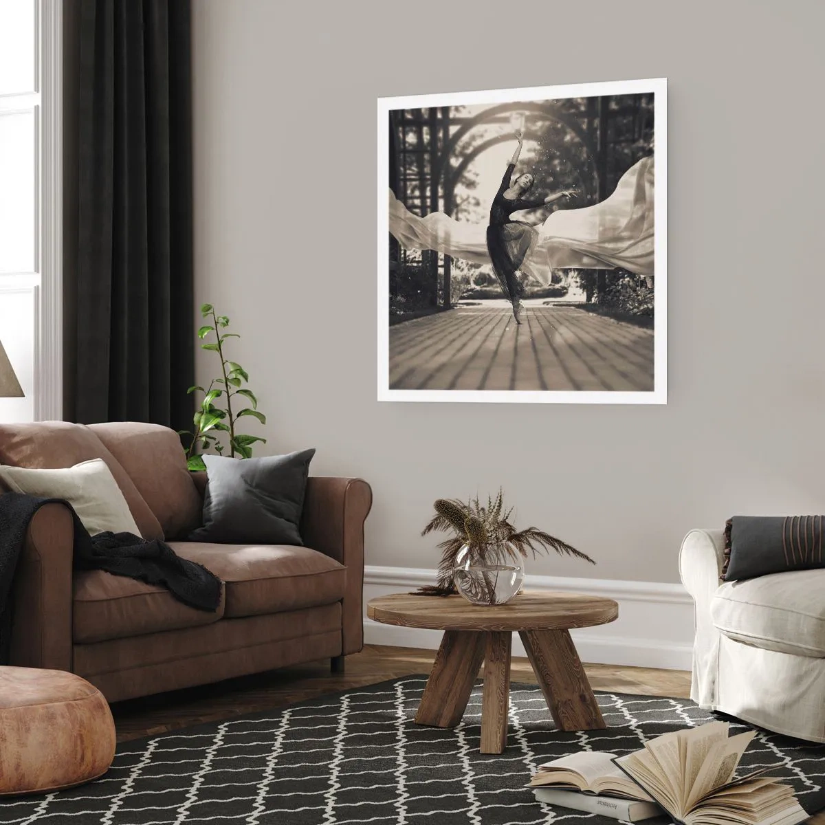 Poster - La danza dello spirito del giardino - 50x50 cm