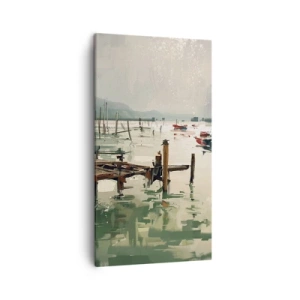 Quadro su tela - Stampe su Tela - Imbevuto di luna fusa - 45x80 cm