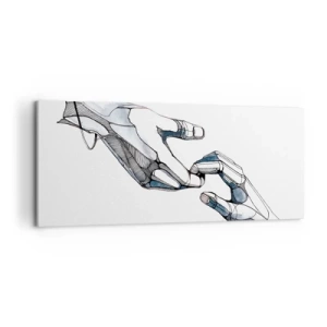 Quadro su tela - Stampe su Tela - Buon gesto - 100x40 cm