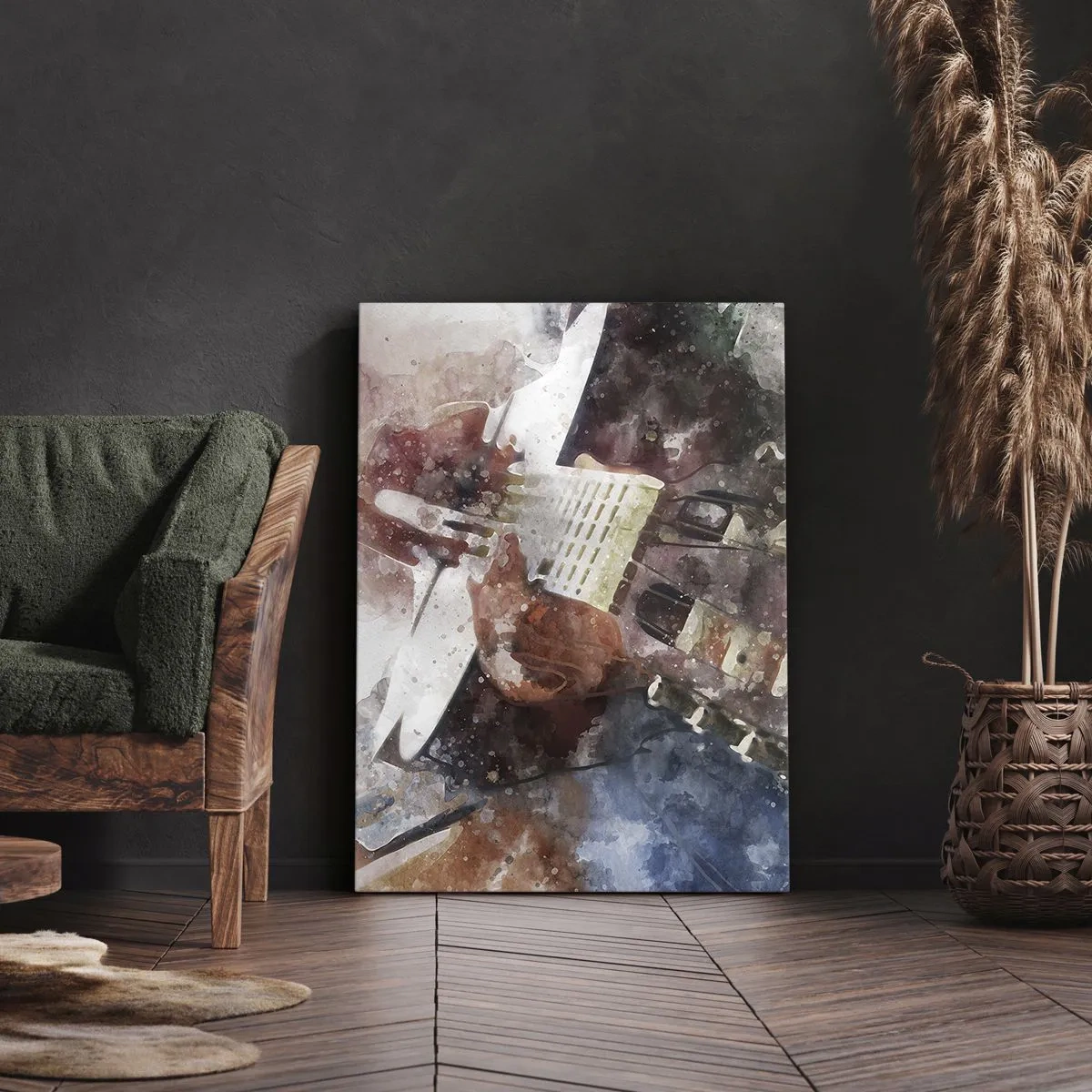 Quadro su tela - Stampe su Tela - E tu che ne pensi? - 55x100 cm