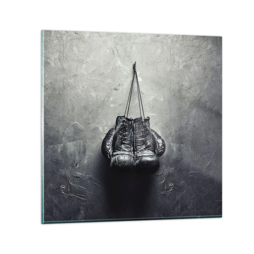 Quadro su vetro - Tempo di lotte e tempo di pace - 70x70 cm