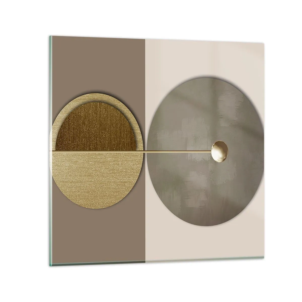 Quadro su vetro - Equilibrio perfetto - 70x70 cm