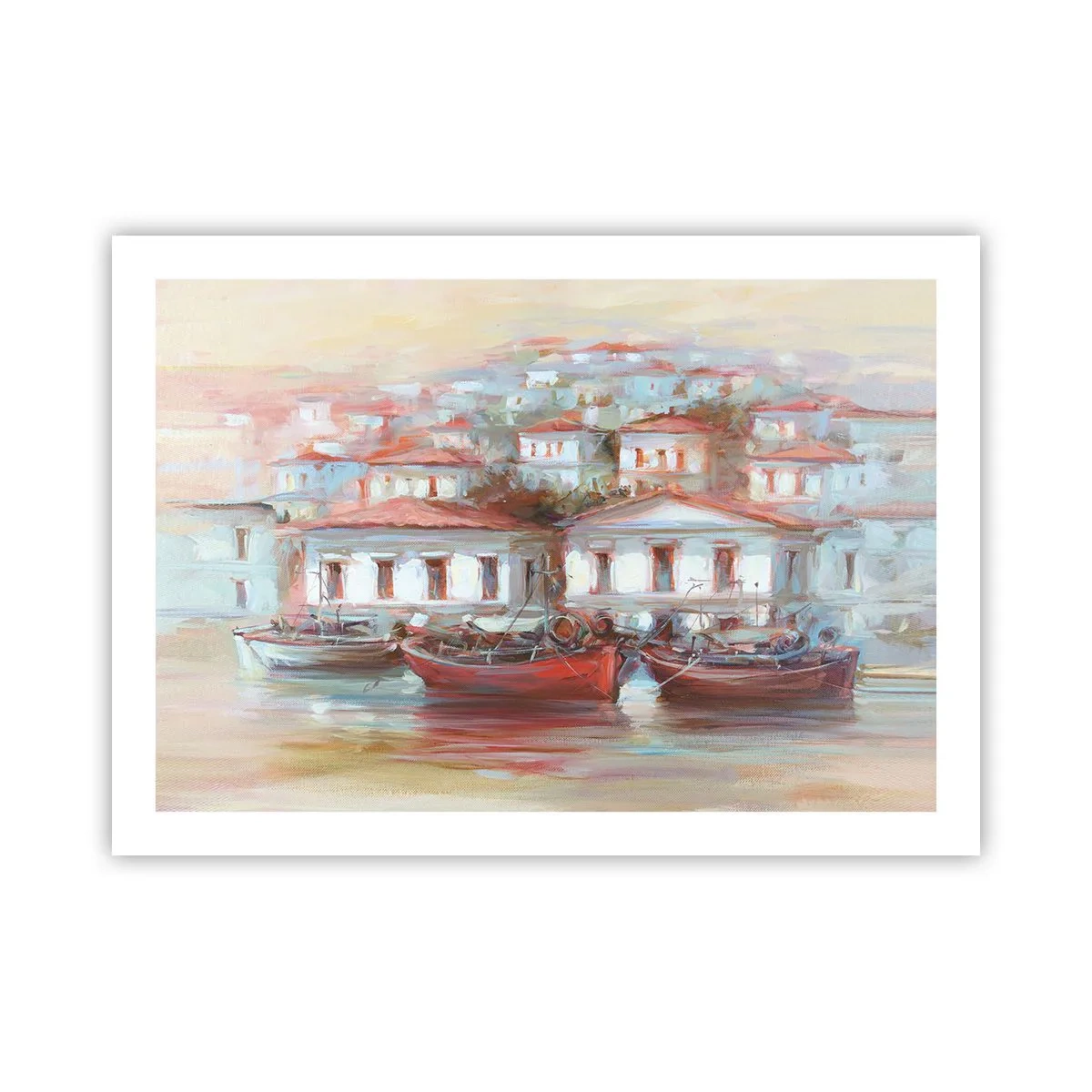 Poster - Cittadina felice - 70x50 cm