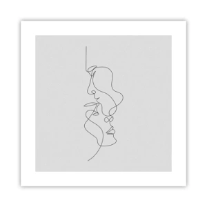 Poster - Il calore dei desideri malinconici - 40x40 cm