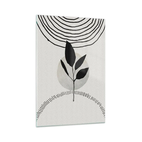 Quadro su vetro - Composizione: i rituali della natura - 70x100 cm