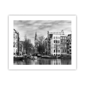 Poster - Atmosfera di Amsterdam - 50x40 cm